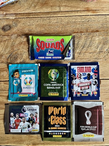 Sealed football stickers - football,