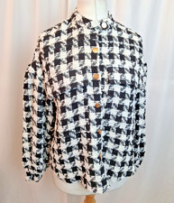 OASIS Dogtooth Knit Cardigan