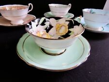 Paragon Bone China Teacup. Double Warrant Queen Mary stamp. Collectable Daffodil