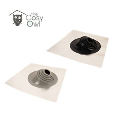 Tiled Pitched Roof Flashing Twin Wall Insulated Flue Pipe Wood Multifuel Stoves
