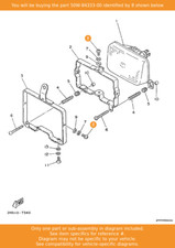 YAMAHA Screw, 50W-84333-00 OEM