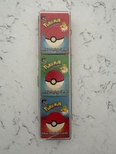 Pokemon Mini Playing Cards 3 Decks 1999 Bicycle Nintendo - 1 Single Card Missing