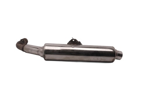 Exhaust muffler left side