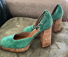 M&S Collection Green Suede
