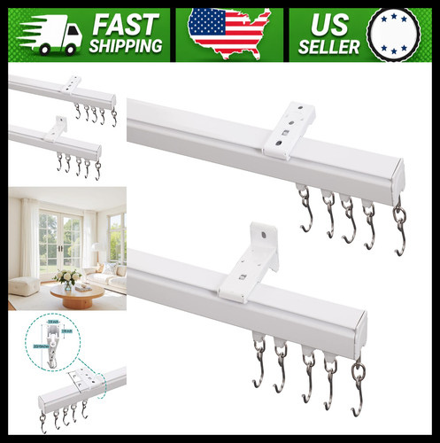 Chadmade ceiling mount curtain - ceiling,