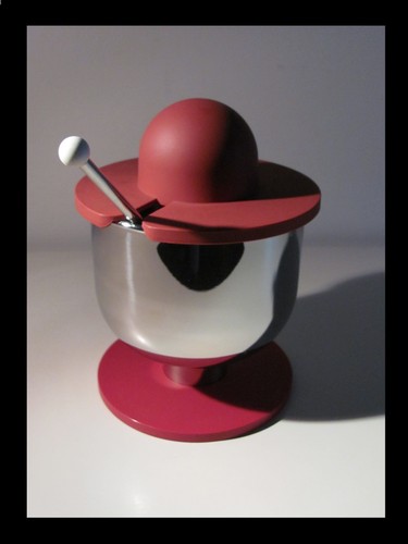 Alessi sugar bowl with - alessi,