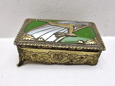 Art Deco Style Gold Tone