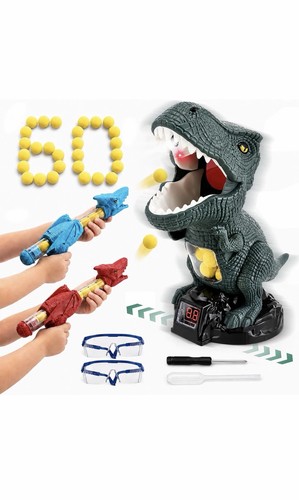 Dinosaur shooting game moving - game,
