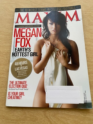 Maxim magazine issue 130 - magazine,