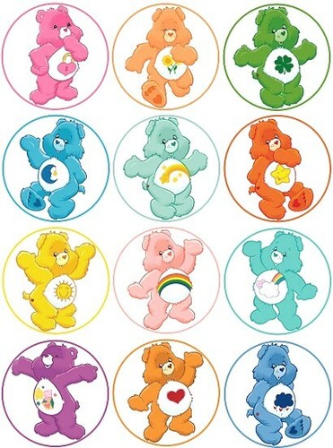 Care bears fairy cake - care,