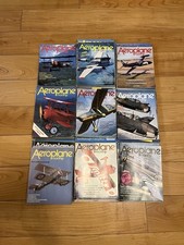 Aeroplane Monthly Job Lot Vintage 89 Magazines 70s And 80s