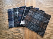 5 Pieces of  Harris Tweed