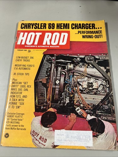 Hot rod magazine - magazine, feb/1969