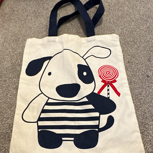Large reusable cotton tote - large, bag
