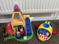Peppa Pig Weeble Treehouse, Rocket and 5 Weeble Figures