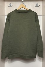 Traditional Guernsey wool knit
