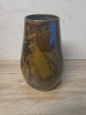 Studio Art Pottery Vase hand made - 22cm tall - Flower vase - Home decor