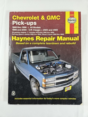 Haynes chevy gmc pick - chevy,