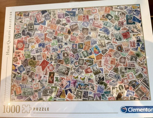 Stamps 1000 piece clementoni - 1000,