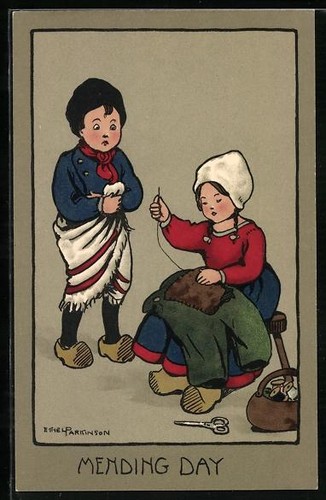 Artist postcard ethel - postcard,