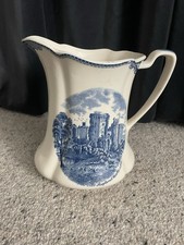 Johnson Brothers England Large Jug Ragland Castle Pitcher Excellent Condition