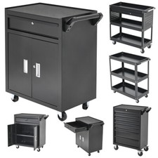 Large Steel Tool Trolley