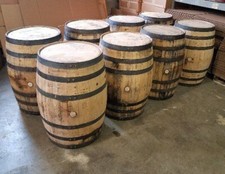 Once Used Whiskey Barrel-DIY