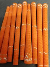 3x Genuine Callaway Diamond Tour Golf Grips ORANGE Pro Universal FREE TAPE