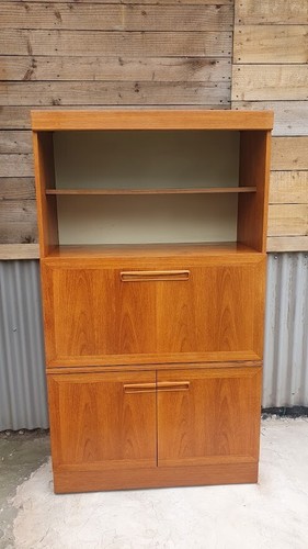 Teak drinks cocktail cabinet - teak,