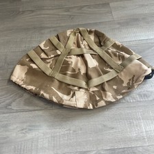British Military GS Mk.6 Desert DPM Fabric Combat Helmet Cover, Large