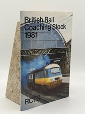 British Rail Coaching Stock 1981 Paperback RCTS Railway Reference Guide
