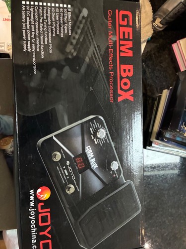 Gem box guitar multi effects