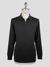 NEW SVEVO GRAY WOOL SWEATER