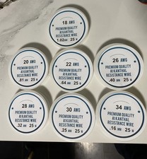 Kanthal A1 Wire 18AWG-34AWG
