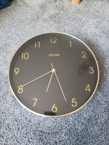 Jones circular wall clock - circular,