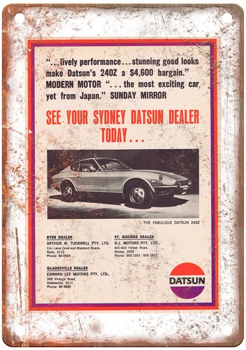 Vintage datsun 240k - 1973, auto