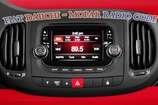 FIAT RADIO CODE FOR DAIICHI