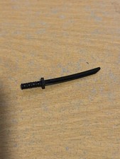Lego Ninjago Black Minifigure, Weapon Sword, Shamshir / Katana Part 30173b