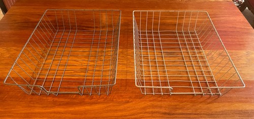 Two vintage grey - grey, filing