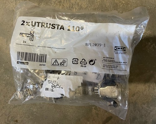 Ikea utrusta 110 hinges x2 - utrusta,