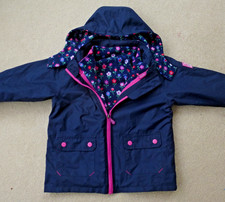 JOJO MAMAN BEBE Coat 3-4yrs ? 4-in-1  Waterproof Polar Fleece ALL SEASON Jacket