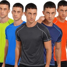 Men Short Sleeve Swimsuit UV