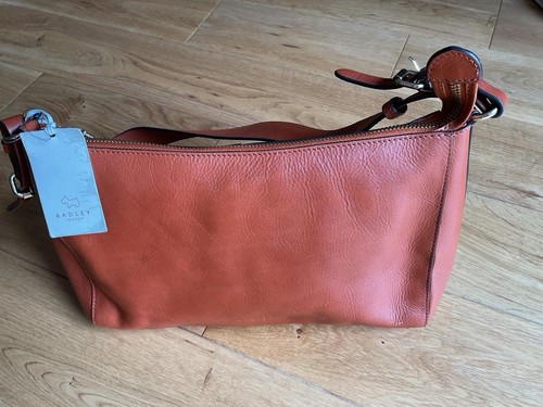 Radley brown leather handbag - radley,