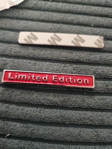 Red limited edition - red, chrome