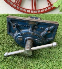 Vintage Record No 55 Made In England Bench Vice CL361