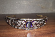 18K Yellow Gold Tiara with