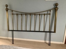 King Size Brass Headboard Used Collection Only