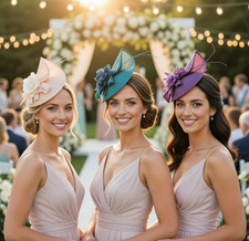 Set of 3 Fascinators Races