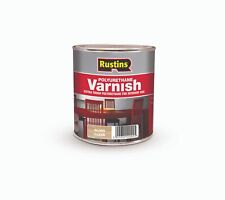 Rustins Polyurethane Clear Varnish in Gloss, Matt or Satin Finish - 250ml to 5L