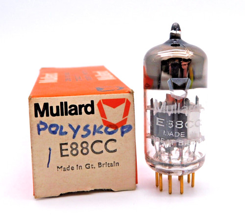 Mullard e88cc cv2492 gold pin - e88cc,